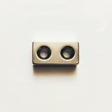 1"x1/4"x1/2"T, (2 Holes) Countersunk Neodymium Magnet (Pack of 3, $3.94/pc)