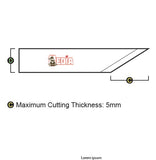 KMV BLD-SF233.Z33 TC Knife Blade (Esko BLD-SF233, Zund Z33)