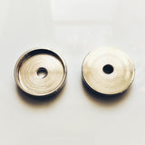 Steel Cup (Dia 1.125"x 0.25"T) for Dia. 1"x1/8"T Magnet (Pack of 10, $1.99/pc)