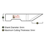 KML BLD-SR6150 TC Knife Blade 30° 25 mm (Esko Kongsberg BLD-SR6150)